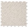 Andova Tiles ANDOVA TILES Comfort 0.37" x 0.87" Glass Herringbone / Chevron Mosaic Wall Tile ANDCOM321